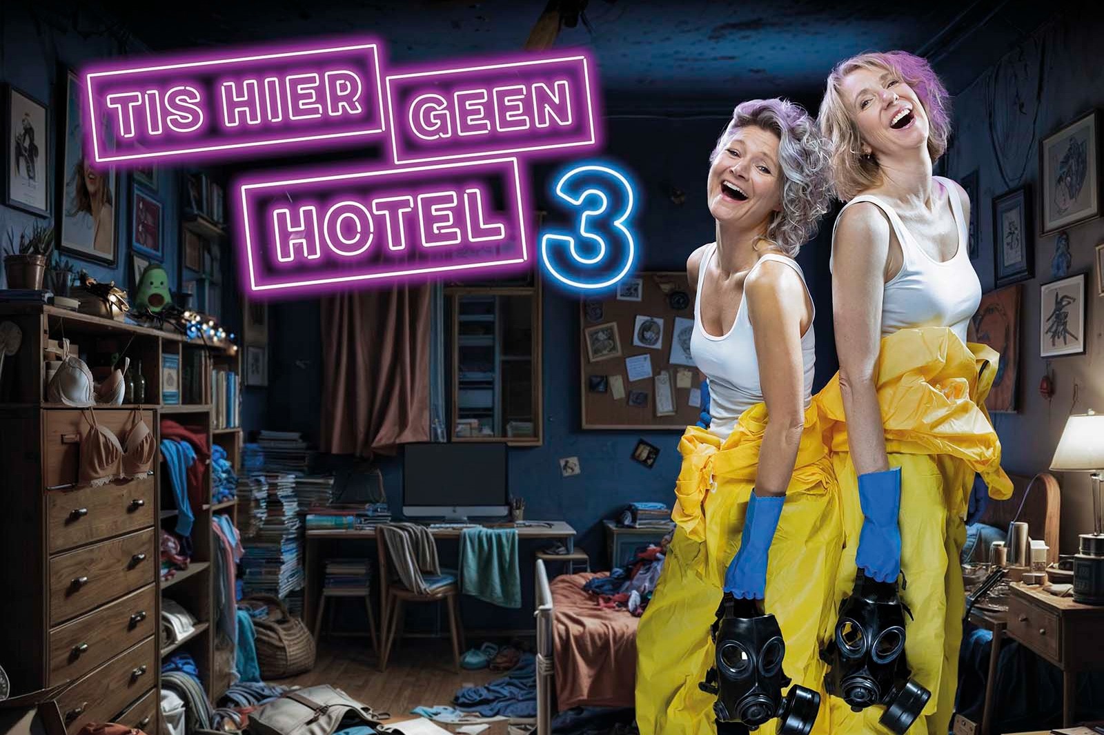 Hanneke Drenth en Dianne Liesker: Tis Hier Geen Hotel 3 in TAQA Theater De Vest, Alkmaar