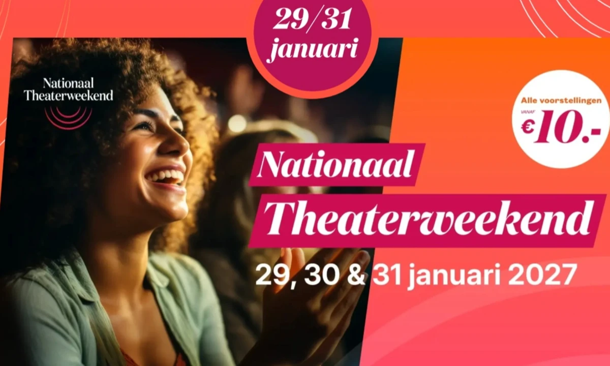 Nationaal Theaterweekend 2027: Blind Date Theaterconcert in TAQA Theater De Vest, Alkmaar