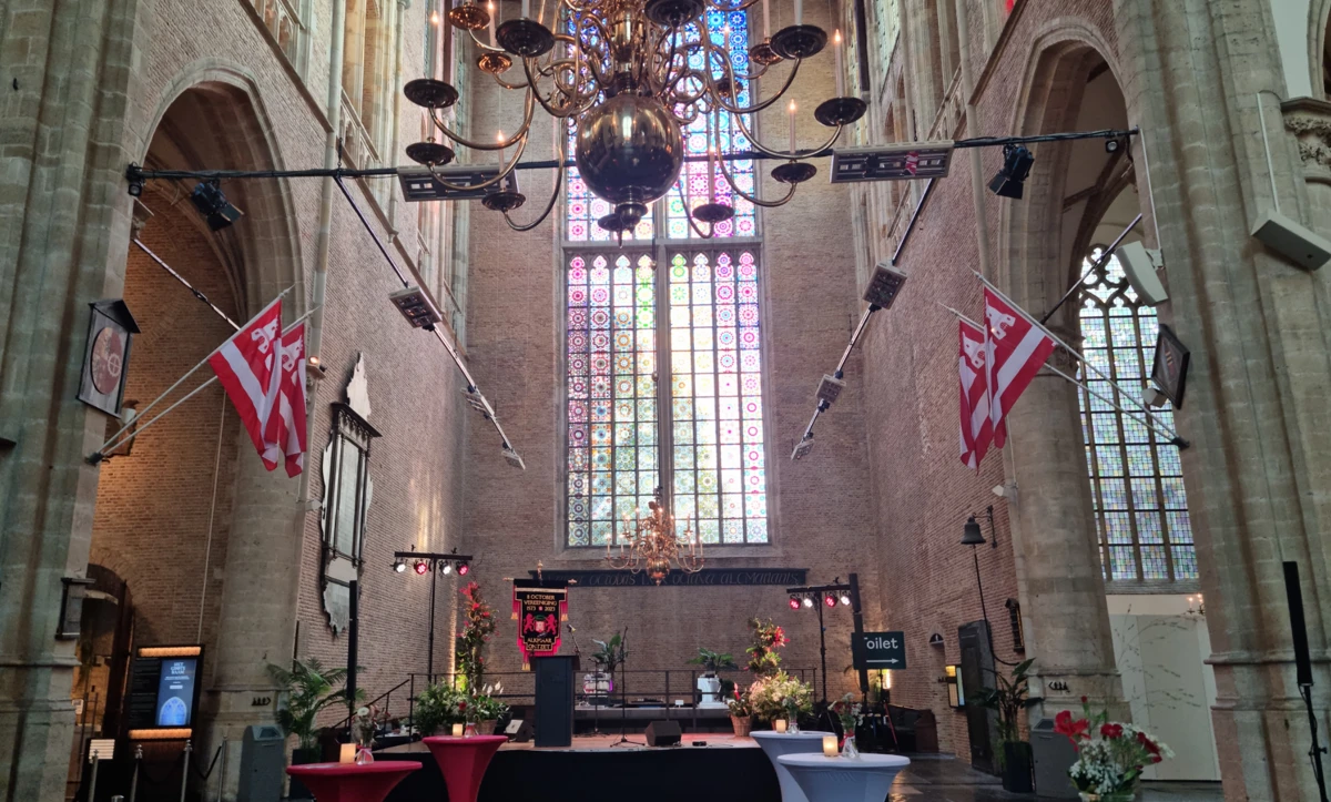 Gemeente Alkmaar: Receptie Alkmaar Ontzet in TAQA Theater De Vest, Alkmaar