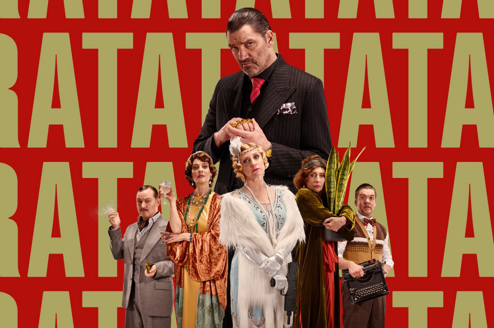 Theo Maassen, Ilse Warringa, Plien van Bennekom e.a.: RATATATATA! in TAQA Theater De Vest, Alkmaar