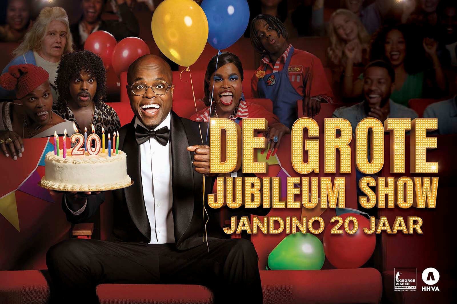 DE GROTE JUBILEUMSHOW - Jandino 20 jaar in TAQA Theater De Vest, Alkmaar