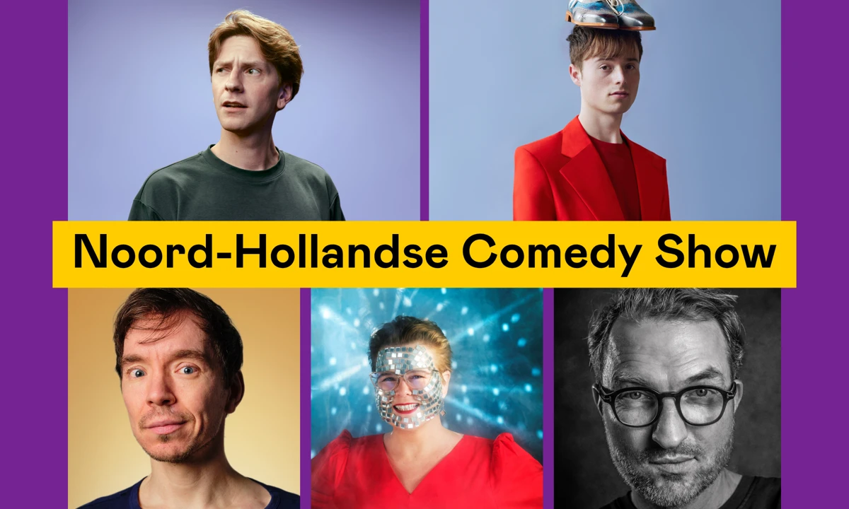 Fabian Franciscus, Luuk Ransijn, Marjolijn van Kooten e.a.: Noord-Hollandse Comedy Show in TAQA Theater De Vest, Alkmaar