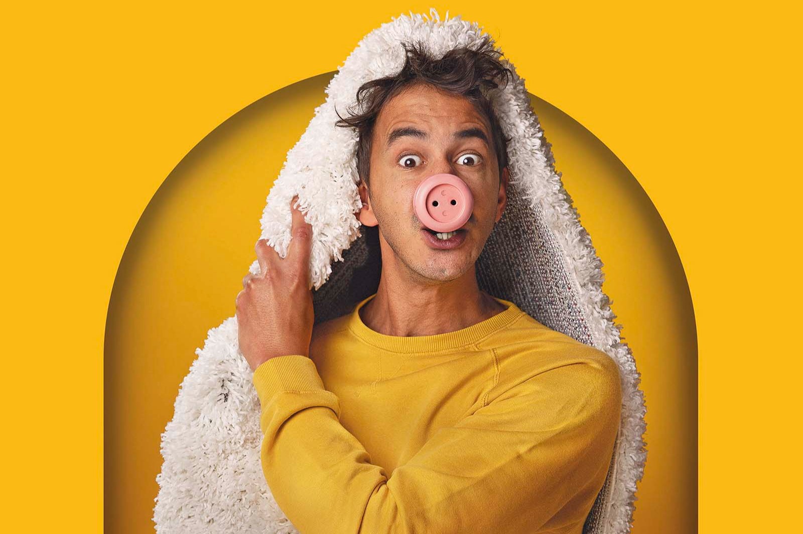 Het Filiaal theatermakers: Het lammetje dat een varken is (4+) in TAQA Theater De Vest, Alkmaar