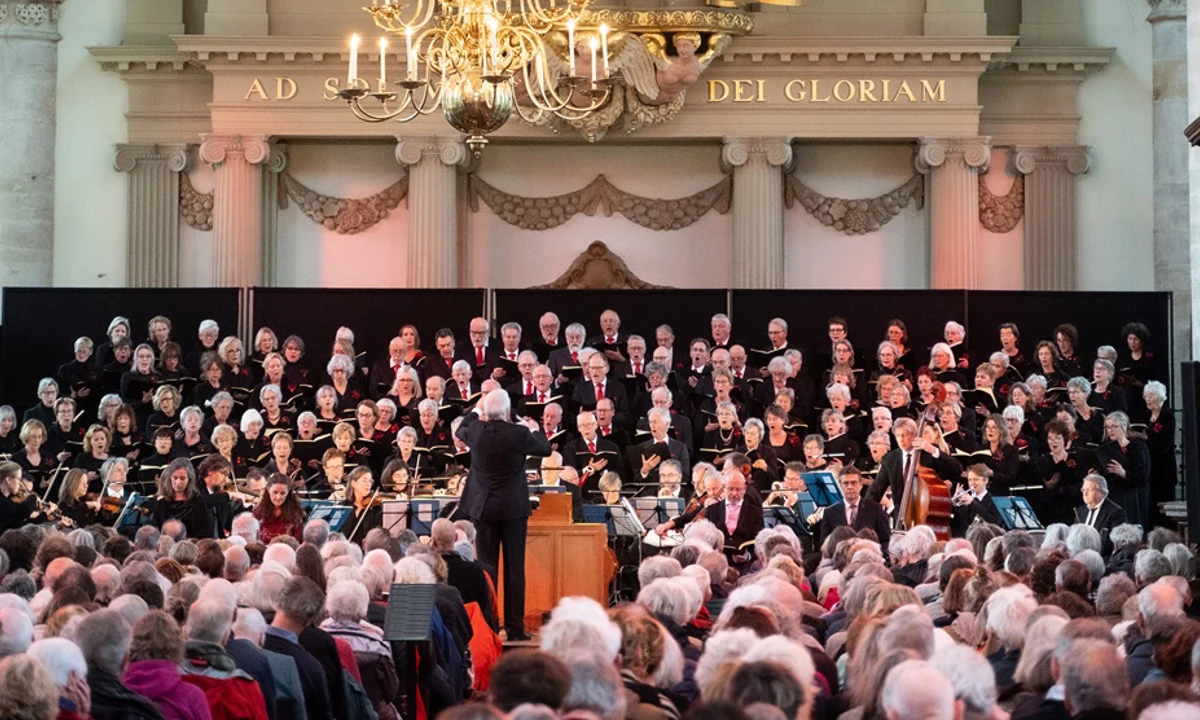 Toonkunstkoor: Messiah van Händel in TAQA Theater De Vest, Alkmaar