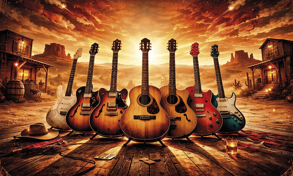 Five Great Guitars, Eric Vaarzon Morel & Mart Hillen: The Magnificent Seven in TAQA Theater De Vest, Alkmaar